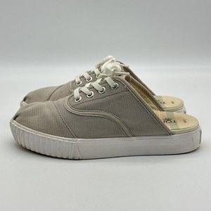 Toms Cordones Indio Gray Mule Sneakers 10015361 Women’s Size 5.5